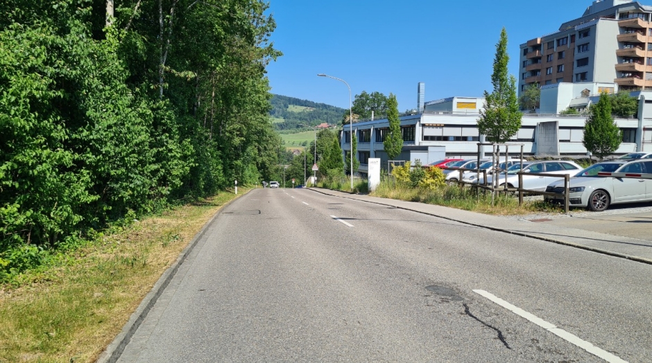 Strassenabschnitt S&ouml;mmerliwaldstrasse